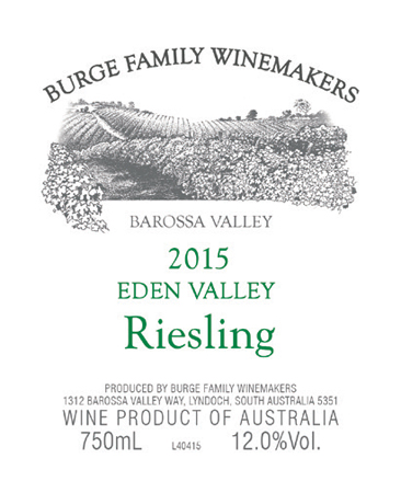2015 Eden Valley Riesling